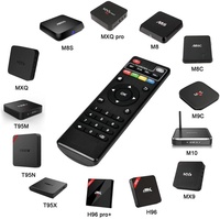 Télécommande universelle intelligente MX-Q, nouvelle, best-seller, fonction d'apprentissage, remplacement adapté aux boîtiers Android TV X96 Mini T95M T95X