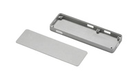 Placa de Montaje de Acero Inoxidable/Aluminio Mecanizada con Precisión con Acabado Anodizado Rosa para Resistencia a la Corrosión y Montaje Estable