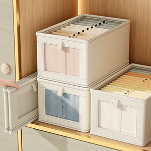 Tissu Organisateur <span class=keywords><strong>Voiture</strong></span> <span class=keywords><strong>Jouet</strong></span> Médecine Transparent <span class=keywords><strong>Boîte</strong></span> De <span class=keywords><strong>Rangement</strong></span> Tiroir Organisateur avec Couvercle Vêtements Organisateurs De Stockage <span class=keywords><strong>Boîte</strong></span> - Product Image 2