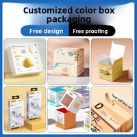Boîtes en papier kraft portables écologiques de luxe personnalisées en usine pour cosmétiques, crèmes, soins de la peau, parfums, emballages cadeaux, couleur personnalisée