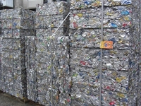 Déchets d'aluminium en alliage, type UBC, poids et origine variés, à vendre