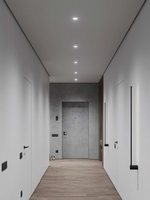 GC07032 Downlight LED en gypse de style minimaliste moderne intégré 5W 7W 10W Spot de plafond encastré sans garniture en plâtre