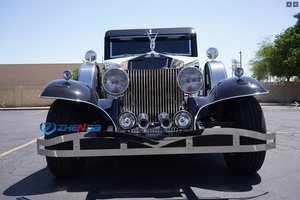 Zhenda Brand Direct Selling Electric Vintage Classic Funeral Carriage Hearse with High Quality Henan Origin - Product Image 3