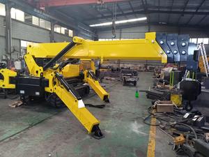 Gru Idraulica Mini Cingolata Telecomandata <span class=keywords><strong>da</strong></span> 3 Tonnellate, Gru a Ragno Mobile con Cestello per Sollevamento Persone, Ideale per Spazi Ristretti - Product Image 4