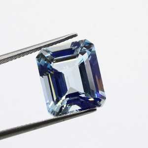 Anabiya Gems Natural Aquamarine Octagon Gemstone 7,50 Cts AA + Blue Africa Origin para la fabricación de joyas - Product Image 2