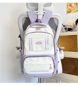 Mochila Oxford de Gran Capacidad para Niños de 1.º a 6.º Grado, con Protección Antirrotura, Diseño de Dibujos Animados, para Primaria - Product Image 2