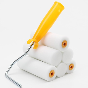 Nhà Máy Bán Hàng Trực Tiếp Sơn Công Cụ 4 "Mật Độ Cao Bọt Mini Sơn Con Lăn Thiết Lập Cho Bề Mặt nhẵn - Product Image 6