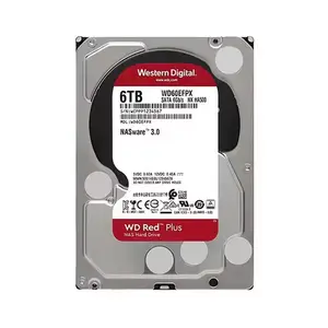 Red Plus WD60EFPX 6TB NAS Hard Disk Drive 5400 RPM Class SATA 6Gb/s 256MB 3.5 Inch HDD