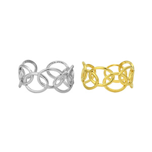 High-quality Hollowed Out Exquisite Niche Design Stainless Steel <b>Ring</b> Simple Style Unisex's Geometric <b>Rings</b> Fashion Jewelry - Product Image 6