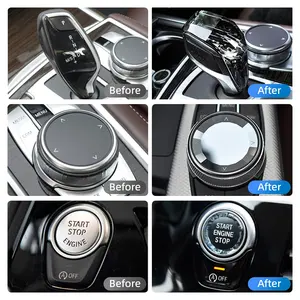 XG 2025 OEM Usine Vente en Gros Pommeau <span class=keywords><strong>de</strong></span> <span class=keywords><strong>Levier</strong></span> <span class=keywords><strong>de</strong></span> Vitesses Crystal Diamant <span class=keywords><strong>pour</strong></span> BMW Série 3 (F30/F35) avec Lumière LED en Aluminium - Product Image 5