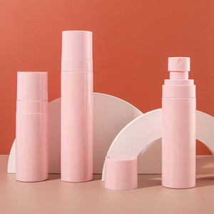 Flacone Spray in PET Rosa da 60ml, 80ml, 100ml, 120ml, <span class=keywords><strong>Vuoto</strong></span>, per Cosmetici, Cura della Pelle, Profumi, <span class=keywords><strong>Acqua</strong></span>, Essenze - Product Image 1