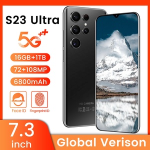 Điện thoại thông minh Android Màn hình lớn 7.3 inch điện thoại di động xuyên biên giới thực 3G 4G 5g điện thoại di động S23 siêu thấp giá tại chỗ - Product Image 2