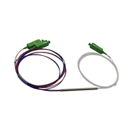 Répartiteur de fibre optique FBT 1x2 avec connecteur coupleur conique biconique fusionné SC/APC SC/UPC, rapport de division 50/50 à 1/99