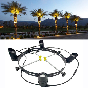 Lámpara <span class=keywords><strong>de</strong></span> Aro <span class=keywords><strong>de</strong></span> Diámetro Ajustable, Luz <span class=keywords><strong>LED</strong></span> para Exteriores, para Iluminación <span class=keywords><strong>de</strong></span> Árboles, Parques Escénicos, Palmeras, <span class=keywords><strong>Focos</strong></span> Impermeables - Product Image 6