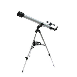 Telescopio Astronómico F90060M Plateado y Negro de 900 mm con Apertura de 60 mm, Modelo 200056, Regalo para Estudiantes - Product Image 1