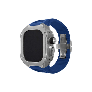 Para reloj, caja de reloj de aleación de titanio de 49mm, caja de correa de goma fluorada, contiene tornillos de <span class=keywords><strong>estrella</strong></span> de cinco puntas, funda protectora de reloj - Product Image 6