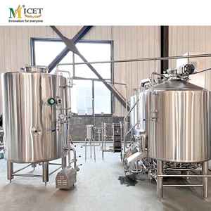 Machine à bière sous pression 500l 5bbl équipement de brasserie bouilloire de brassage réservoir de brassage machines de brassage de bière en chine - Product Image 3