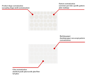 แผ่นแปะสิวไฮโดรคอลลอยด์จาก<span class=keywords><strong>เกาหลี</strong></span>, สติ๊กเกอร์แปะสิวรูปทรงหลากหลาย, บำรุงผิวแพ้ง่าย, ซ่อมแซมจุดด่างดำ - Product Image 4
