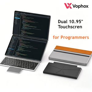 Portátil de <span class=keywords><strong>11</strong></span> Pulgadas con Pantalla Dual <span class=keywords><strong>para</strong></span> Programadores, Portátil 2 en 1 <span class=keywords><strong>para</strong></span> Codificación, Mini PC con CPU Intel, Estación de Trabajo Móvil <span class=keywords><strong>para</strong></span> Desarrolladores, OEM - Product Image 1