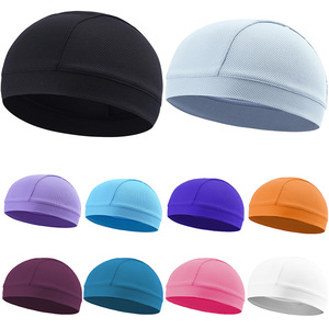 Großhandel Custom Logo Sommers port Cap Mesh Helm White <span class=keywords><strong>Skull</strong></span> Caps Liner Beanie für Radfahren Angeln Motorrad - Product Image 1