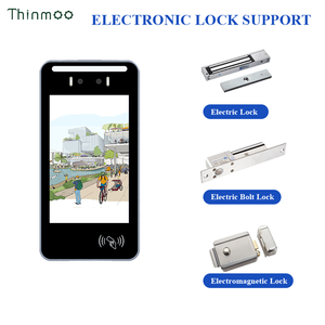 Thinmoo 8インチタッチスクリーンビデオインターホン<span class=keywords><strong>4G</strong></span> POE Android 11 8Gストレージ双方向オーディオ顔認識アクセス制御システム - Product Image 3