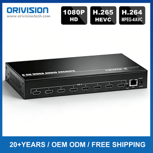 Encodeur vidéo HDMI 8 canaux SRT 1080P H.265 H.264 MJPEG pour diffusion en direct <span class=keywords><strong>IPTV</strong></span> - Product Image 5
