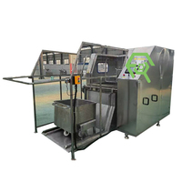304 acier inoxydable Euro Bin Machine à laver poubelle Machine de nettoyage chariot à viande laveuse