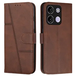 Vente chaude Portefeuille Flip Cover En Cuir Fentes Pour Cartes Stand Téléphone Cas Pour itel A60s S23 Plus Zero 30 4G 5G G54 G84