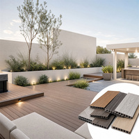 Planche de terrasse en WPC écologique 140*25mm, surface à grain de bois, sol extérieur anti-UV, terrasse, balcon, terrasse composite imperméable