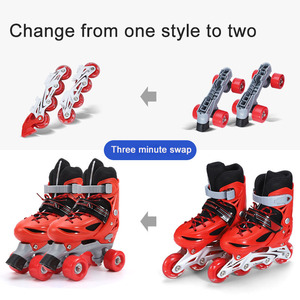 Patins à roulettes Soy Luna à 4 roues et patins à roulettes en ligne prêts à être expédiés, idéaux pour les enfants débutants - Product Image 2