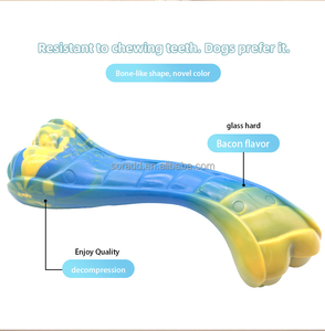 Nylon Agressieve Molaire Reiniging Kauwtandenborstel Hond Speelgoed Bijtbestendig Training Bot Stick Hond Kauwspeelgoed - Product Image 4