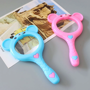 Loupe de dessin animé portable 60mm pour enfants en plastique coloré pour l'éducation des enfants - Product Image 6