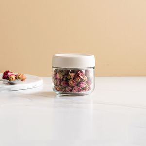 Tarro <span class=keywords><strong>de</strong></span> vidrio <span class=keywords><strong>de</strong></span> diseño minimalista <span class=keywords><strong>de</strong></span> 230ml con tapa <span class=keywords><strong>de</strong></span> silicona <span class=keywords><strong>para</strong></span> tarro <span class=keywords><strong>de</strong></span> vidrio roscado Candy Buffet - Product Image 2