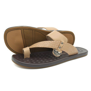 STOCK MOQ 20 Cặp Dép Nam Thời Trang PU Da <span class=keywords><strong>Flip</strong></span> Flop - Product Image 5