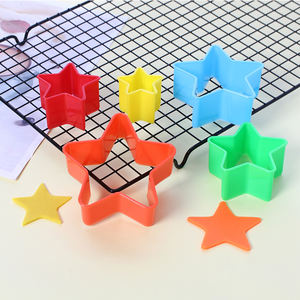 <span class=keywords><strong>Mini</strong></span> <span class=keywords><strong>emporte</strong></span>-pièce de légumes en forme de cœur, étoile ronde en plastique, <span class=keywords><strong>emporte</strong></span>-pièce de fondant pour enfants - Product Image 3