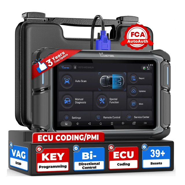 VD70 Car Diagnostic Scanner 2026 Vehicle Tools Auto Repair Universal Obd2 Machine Supplier of Diagnosis Tools for Cars in China