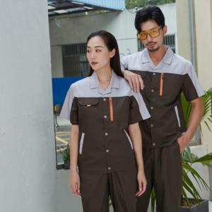 Duurzame Casual Werkkleding Jas Ademend Monteur Uniform Voor Luchthavenwerk Werken Team Outfit Te Koop - Product Image 3