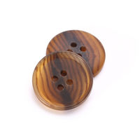 Personalizado Ecológico 14mm Calidad 4 Agujeros Patrón resistente al fuego Bolsas de ropa Botones reciclados