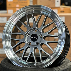 Jantes en alliage d'aluminium forgé polies sur mesure en 2 parties, <span class=keywords><strong>18</strong></span> 19 20 21 22 pouces, 5x112 5x120 5x114.3, jantes forgées pour BMW Audi Benz VW - Product Image 2