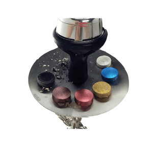 Hongqiang 33Mm Bán Buôn Màu Than Không Khói 4 Màu Sắc Với Logo Của Khách Hàng Gói Nhanh Chóng Đốt Màu Máy Tính Bảng - Product Image 6