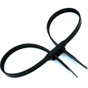 Attache de câble à double verrouillage Contraintes solides Plastique Nylon Double Flex Brassard - Product Image 3