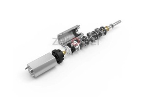 Zhaowei MD012012-216 12mm 38rpm 351gf.cm 3V 12V 24V rpm thấp Micro DC hộp số hành tinh không chổi than bánh có động cơ cho VR tai nghe - Product Image 5