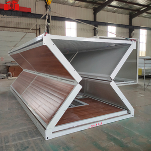 Usine Chinoise, Maisons Préfabriquées Pliables Portables de 20 Pieds, Petites Maisons Conteneur Pliantes Prêtes à l'Emploi pour Bureau et Logement - Product Image 4