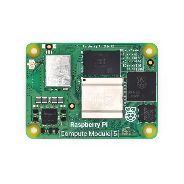 Original Raspberry Pi CM5 Compute Module with 2GB/4GB/8GB/16GB RAM 2.4/5.0GHz WiFi 5.0 Development Boards Kits