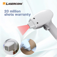 Appareil de beauté portable pour l'épilation au laser diode 808 nm, rajeunissement de la peau