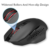Conception ergonomique professionnelle souris optique sans fil 4800DPI récepteur USB souris sans fil 2.4G pour ordinateur portable PC