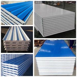 Bán buôn chống cháy và chống thấm nước cách nhiệt tấm lợp AU tiêu chuẩn mở rộng <span class=keywords><strong>Polystyrene</strong></span> EPS PIR mái bánh <span class=keywords><strong>sandwich</strong></span> <span class=keywords><strong>Panel</strong></span> - Product Image 2