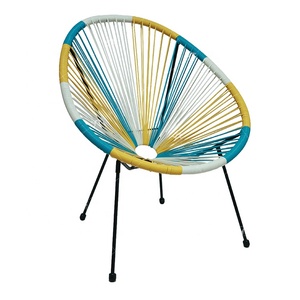 <span class=keywords><strong>Chaise</strong></span> de salle à manger en rotin moderne pour restaurant, <span class=keywords><strong>chaise</strong></span> d'extérieur résistante aux intempéries, <span class=keywords><strong>chaise</strong></span> de jardin en corde tressée - Product Image 1