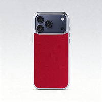 Coque de protection pour iPhone 18 Pro Max avec autocollants latéraux trois faces, compatible avec les coques de téléphone iPhone 17, 16, 15, 14, 13