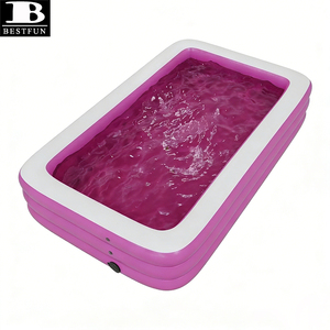 <span class=keywords><strong>Piscina</strong></span> Autoinflable con Bomba Eléctrica Inalámbrica Integrada, Bañera Familiar Inflable para Niños y Adultos, Fiesta al Aire Libre - Product Image 2